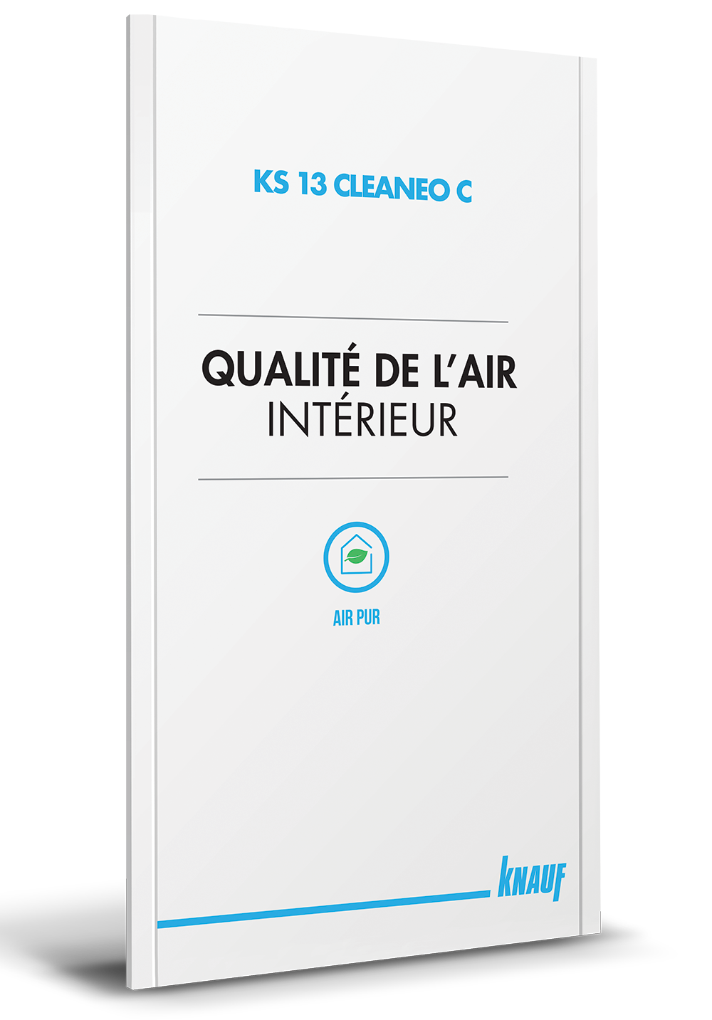 Solution produit Bas carbone RE2020 - Plaque de plâtre Knauf KS 13 Cleaneo C